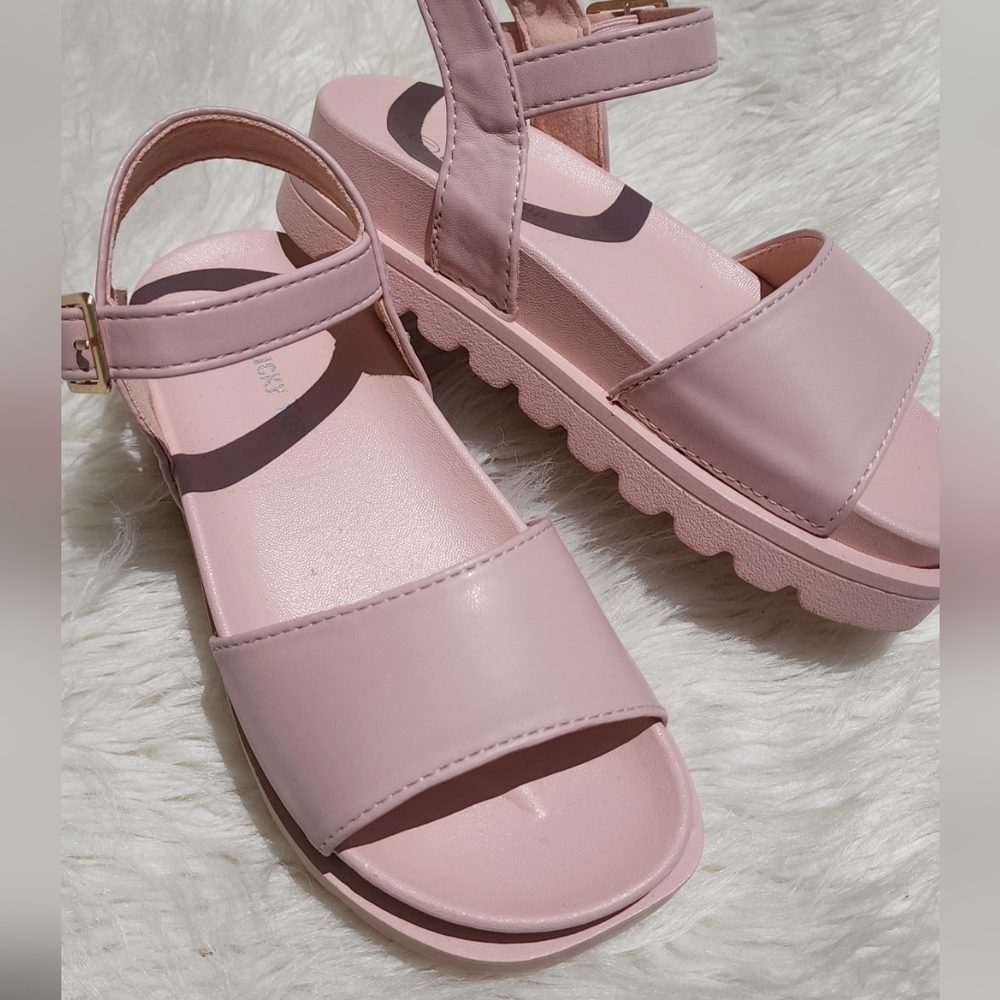 Blush Lug Sole Sandals - Picture 3 of 3